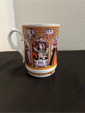 James Sadler King Henry VIII and His Six Wives Porcelain Mug